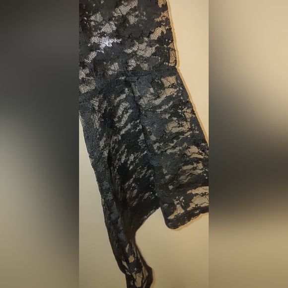 Butterfly Lace Bell Princess Sleeves Cropped Top Bustier close Party Shi… - Picture 11 of 16